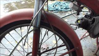 Old Puch MS 50 moped 50cc [upl. by Anigar]