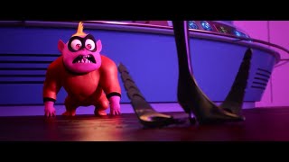 Incredibles 2  fight scene Jack Jack saves the day [upl. by Akinorev756]