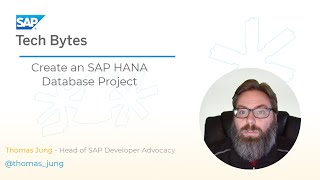 Tutorial  Create SAP HANA Database Project [upl. by Joshia468]