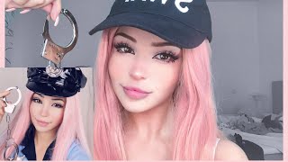 BELLE DELPHINE egirl makeup tutorial IN DEPTH [upl. by Eenaj]