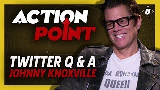 Action Point QampA With Johnny Knoxville amp Chris Pontius [upl. by Eboj]