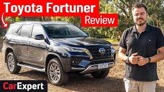 2021 Toyota Fortuner onoffroad review A HiLux SUV with 7 seats [upl. by Okajima]