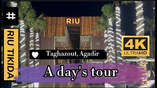 A day at RIU TIKIDA Palace Taghazout Agadir Morocco Discover the marvellous 5Star Resort 4K UHD [upl. by Anabelle]