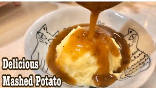 Mashed Potato Ala KFC  Homemade Mashed Potato amp Gravy Recipe  JiaQun Baking [upl. by Ahsaten]