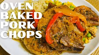 How to Make Oven Baked Pork Chops  Baked Pork Chops  Oven Baked Pork Chops  Pork Recipe [upl. by Sidalg501]