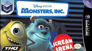 Longplay of Monsters Inc Scream Arena [upl. by Anoek948]