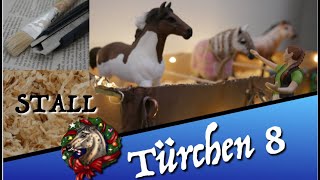 DIY Stall für Schleich Pferde basteln Schleich Tutorial deutsch [upl. by Mccomb]