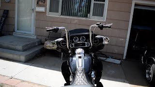 Fairing Mount Mirror Install Harley Touring [upl. by Ojoj783]