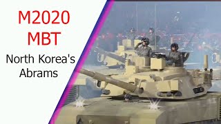 M2020 MBT North Koreas most advanced tank combines some features of the M1 Abrams and T14 Armata [upl. by Elagibba]