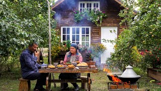 Making Khanum Traditional Uzbek Cooking Recipe [upl. by Tannie]