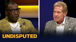 Skip Bayless thanks Shannon Sharpe for 7 years together on Undisputed  UNDISPUTED [upl. by Eerased]