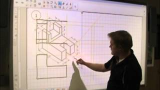 PLTW IED  Multiview Drawing [upl. by Thera]