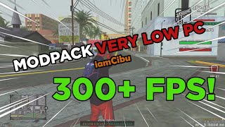 MODPACK SAMP VERY LOW PC 300FPS ✅ [upl. by Templia]