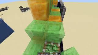 Simpleish 7x7 Piston Door Tutorial Hipster Flush SlimeHoney Based [upl. by Enorej624]