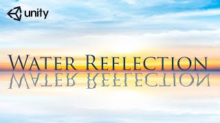 2D Water Reflection Shader Graph  Easy Unity Tutorial [upl. by Cirone420]