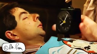 Mr Bean HATES His ALARM CLOCK  Mr Bean Funny Clips  Mr Bean Official [upl. by Ahsinyt962]