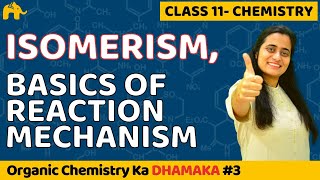 Organic Chemistry Class 11  Isomerism  Reaction Mechanism  CBSE NEET JEE [upl. by Einna]