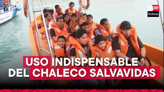 La importancia del CHALECO SALVAVIDAS en actividades en el mar ¿Cómo reconocer uno en buen estado [upl. by Akemehc341]