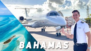 Island Hopping In A Regional Jet  Miami To The Bahamas [upl. by Gran]