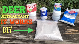 DIY  How to make deer attractant cheap  corn coat [upl. by Pietra900]