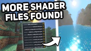 SHADER REFLECTION FILES ADDED Minecraft Bedrock Preview 1206024 Update [upl. by Hibbitts]