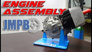 Vespa Piaggio Ciao Engine Assembly 65cc  JMPB PARTS [upl. by Milan]