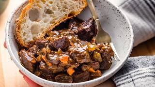 Italian Beef Stew  My Favorite Winter Comfort Meal [upl. by Zimmerman3]