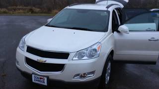 2011 Chevrolet Traverse 2LT AWD White H17236A [upl. by Sonahpets]