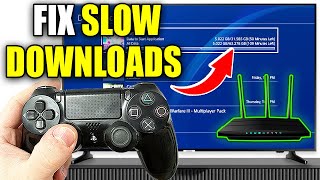 How To Fix Slow Download Speed On PS4  Easy Guide [upl. by Amador815]