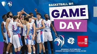 Basketball  Coventry M1 vs Staffordshire M1 [upl. by Latrina]