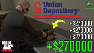 GTA Online  Union Depository Robbery Easiest Method [upl. by Aronoh]