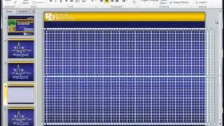 Creating a Basic Grid In PowerPoint [upl. by Ahsinehs]