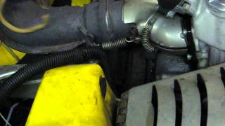 Very easy snowmobile exhaust spring removal  no special tools [upl. by Karon391]