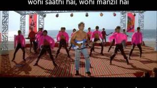 O O Jaane Jaana HD with lyrics and English translation [upl. by Repsaj]