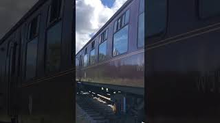 reuploaded GWR ‘hall’ 6990 ‘witherslack hall’ leaving watchet station the west Somerset railway ￼ [upl. by Amle]