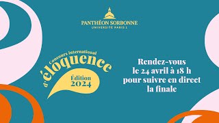 Concours international déloquence 2024  la finale [upl. by Vijnas992]