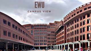 East West University Campus Tour😍 EWU❤️ [upl. by Yrod]