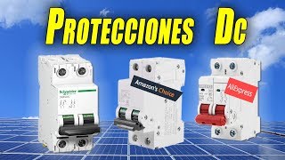 ⚠️PROTECCIONES DC SOLAR FOTOVOLTAICA [upl. by Reuven]