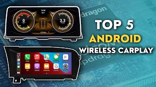 TOP 5Best Android Wireless CarPlay 2024  AliExpress [upl. by Ire]