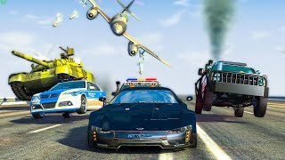 EPIC POLICE CHASES 39  BeamNg Drive  CRASHdriven [upl. by Iran652]