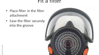 How to use the Sundstrom SR200 full face respirator [upl. by Brenden]