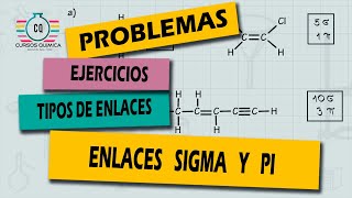 Hallar ENLACES SIGMA Y PI VIDEO CORTO [upl. by Worsham]