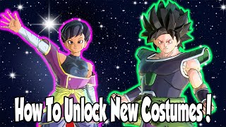 How To Unlock New Broly WigCheelai Costume amp More Dragon Ball Xenoverse 2 Free Update [upl. by Cul]