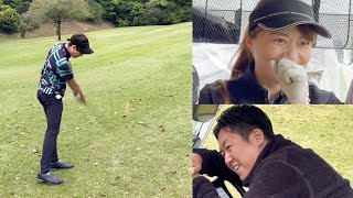 ゴルフでこんな面白いやつ見たことありません 美人有名インスタグラマーとガチマッチプレー対決 34h Part2 NO1ゴルフクリエイター決定戦マッチプレー2回戦 【とくさき】【かつや】 [upl. by Elocen]