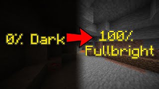 How to Enable Fullbright in Minecraft Pre119 [upl. by Merline]