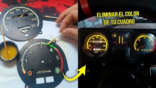 Como cambiar el COLOR de tu CUADRO con ACETONA y LEDS [upl. by Zined968]