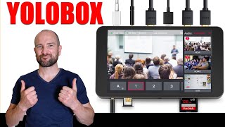 Easiest MultiCamera Live Streaming amp Switching Setup  YoloBox Review [upl. by Lore]