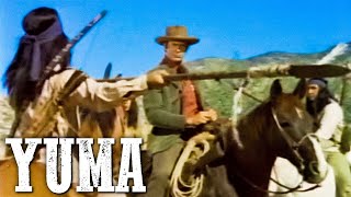 Yuma  CLINT WALKER  Western Movie in Full Length  Indians  Cowboy Movie [upl. by Thomey]