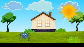 Incy Wincy Spider  nursery rhymes  song lyrics [upl. by Wernher595]