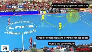 Futsal Class  FC Barcelonas Individual Defense [upl. by Annelise]